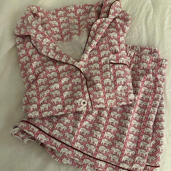 Roller Rabbit Elephant Pajama Set - Picture 1 of 3